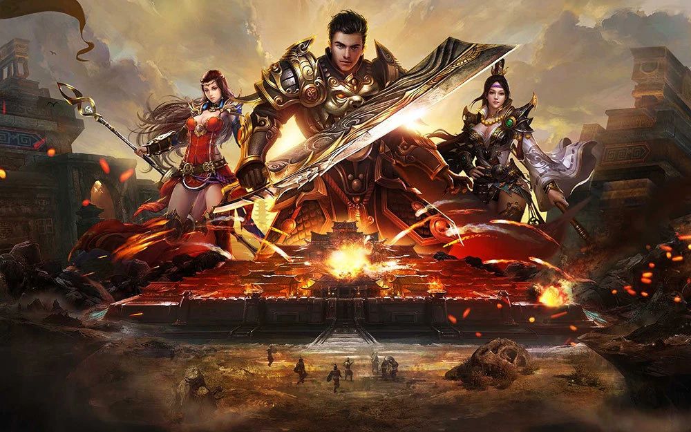 传奇3高爆版战士